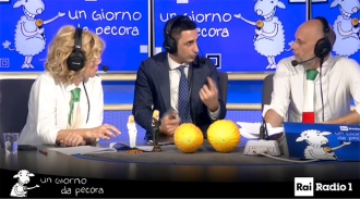 Il Presidente Giuseppe Tango ospite da "Un giorno da pecora"